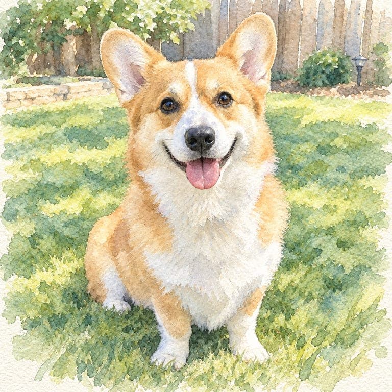 Watercolor Portrait from Your Photo – Result 3