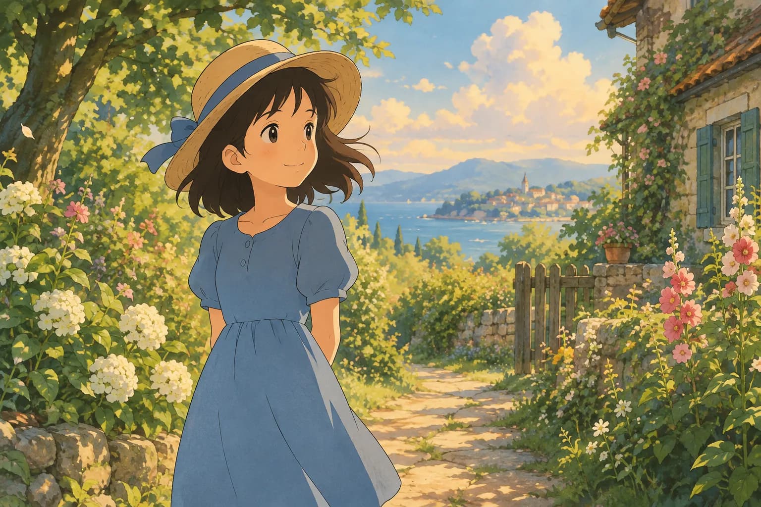 Ghibli Photo Girl: How to Turn Her Picture into Studio-Style Art